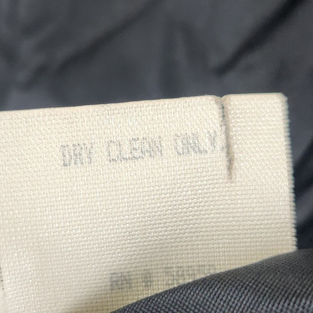 Breeches Womens Suit Vest L Black Shawl Collar 8-Button Lined USA Made Vintage - Picture 11 of 12
